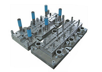 級進(jìn)模的的結(jié)構(gòu)特點(diǎn)和成型過程